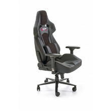 Kontoritool Baldur Halmar, 75 x 75 x 129 - 134 cm, hall/must