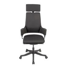 Kontoritool Delphi Home4you, 60 x 47 x 117,5-133,5 cm, must