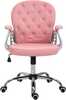 Kontoritool Vinsetto, 59,5 x 60,5 x 95-105 cm, roosa