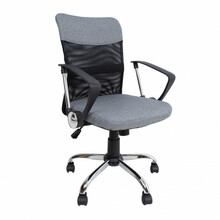 Töötool Darius Home4you, 57 x 57 x 93 - 103 cm, must/hall