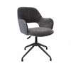 Kontoritool Keno ilma ratasteta Home4you, 62 x 57 x 82 - 88 cm, hall