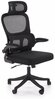 Kontoritool Soren Halmar, 62 x 62 x 116 - 124 cm, must