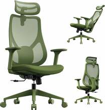 Kontoritool Moyo Sense7, 57 x 72.5 x 112 - 121.8 cm, roheline