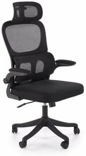Kontoritool Soren Halmar, 62 x 62 x 116 - 124 cm, must