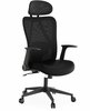 Kontoritool Noxo Sense7, 69 x 69 x 115 - 124 cm, must