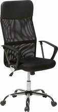 Kontoritool Beliani Design, 49 x 50 x 114 - 122 cm, must