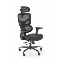 Kontoritool Gotard Halmar, 75 x 71 x 114 - 126 cm, must