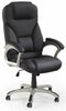 Kontoritool Desmond Halmar, 70 x 67 x 112-119 cm, must