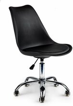 Kontoritool Modern Office Modernhome, 49 x 42 x 82 - 94 cm, must