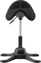 Ergonoomiline balansstool Up Up Toronto, must, must kangas, pikem gaasitõstuk