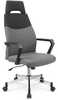 Kontoritool Halmar Olaf, 59 x 58 x 113 - 121 cm, must/hall