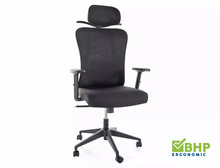 Kontoritool Q-080M Signal, 50 x 67 x 115 - 125 cm, must