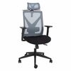 Kontoritool Mike Home4you, 64 x 65 x 110-120 cm, must/hall