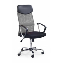 Kontoritool Halmar Vire, 63 x 61 x 110 - 120 cm, must/hall