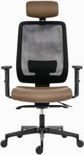 Ergonoomiline kontoritool Powerton Lucie, pruun