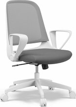 Kontoritool SENSE7 Sopty, 48 x 57 x 85 - 93 cm, valge/hall