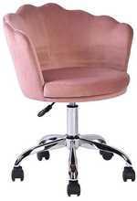 Kontoritool Rose Signal Meble, 56 cm x 41 cm x 74 cm, roosa