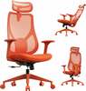 Kontoritool Moyo Sense7, 57 x 72.5 x 112 - 121.8 cm, oranž