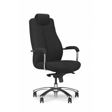Kontoritool Sonata XXL Halmar, 54 x 51 x 119 - 129 cm, must