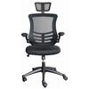 Kontoritool Ragusa Home4you, 66,5 x 51 x 117-126 cm, must
