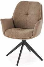 Söögitool K591 Halmar, 73 x 65 x 94 cm, pruun