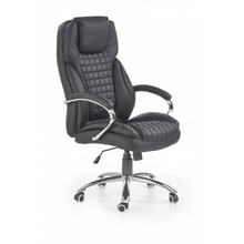 Kontoritool King Halmar, 44 x 67 x 116 - 124 cm, must