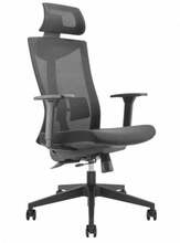 Ergonoomiline kontoritool Ergo Office ER-414, 49 x 48 x 119.5 - 129.5 cm, must