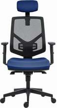 Ergonoomiline kontoritool Powerton Tina, tumesinine