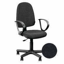 Kontoritool Nowy Styl Jupiter GTP V-14, käetugedega, kunstnahk, must