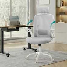 Kontoritool Songmics, 64 x 64 x 115-130 cm, tuvipruun