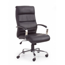 Kontoritool Halmar Teksas, 63 x 51 x 112 - 122 cm, must