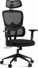 Kontoritool SENSE7 Veno, 50 x 52 x 120 - 128 cm, must