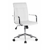 Kontoritool Porto 2 Halmar, 46 x 44 x 97 - 107 cm, valge