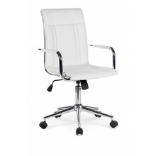 Kontoritool Porto 2 Halmar, 46 x 44 x 97 - 107 cm, valge