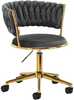 Kontoritool ratastega 4Rico Activashop, QS-GW01G, hall samet