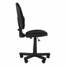 Kontoritool ratastega Prestige, 46 x 44,5 x 95,5-113,5 cm, must