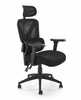 Kontoritool Halmar Astral, must, V-CH-ASTRAL-FOT