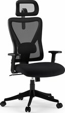 Kontoritool SENSE7 Tone, 69 x 53 x 118 - 126 cm, must