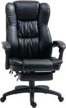 Kontoritool Vinsetto, 68,5 x 68,5 x 119-127 cm, must