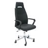 Kontoritool Dominic Home4you, 58 x 59 x 113,5-121 cm, must