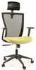 Kontoritool Q-328H Signal Meble, must + kollane