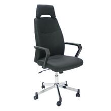Kontoritool Dominic Home4you, 58 x 59 x 113,5-121 cm, must