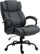 Kontoritool Vinsetto, ergonoomiline, pöörlev, 220 kg, hall
