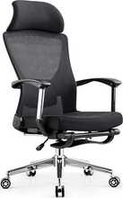 Ergonoomiline kontoritool Spacetronik Alva, 53 x 50 x 47 - 53 cm, must