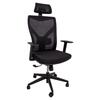 Kontoritool Venon Home4you, 58 x 58 x 94-100,5 cm, must