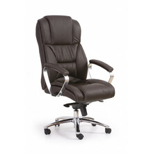 Kontoritool Foster Halmar, 68 x 54 x 118 - 125 cm, tumepruun