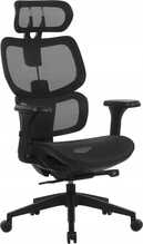 Kontoritool Hydra Office Products, 69 x 69 x 99 - 108.5 cm, must