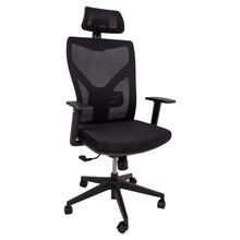 Kontoritool Venon Home4you, 58 x 58 x 94-100,5 cm, must