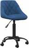 Kontoritool, sinine, samet (335364)