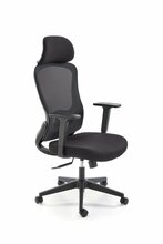 Kontoritool Sonar Halmar, 65 x 65 x 118 - 128 cm, must